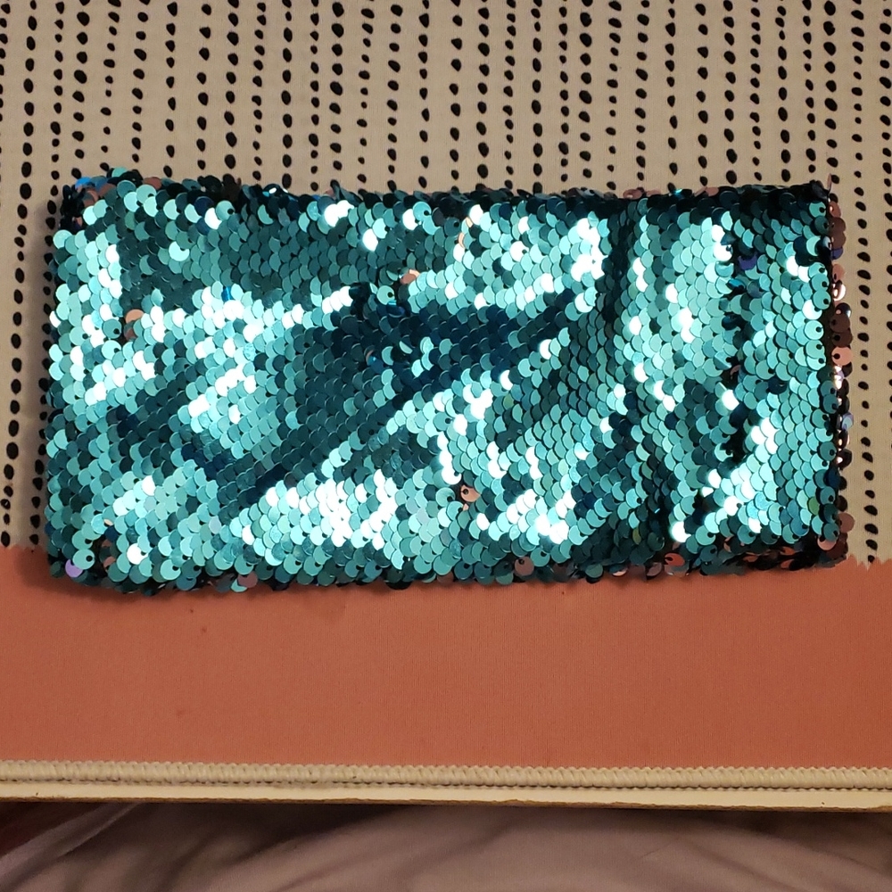 Sequined Eyeglass Case